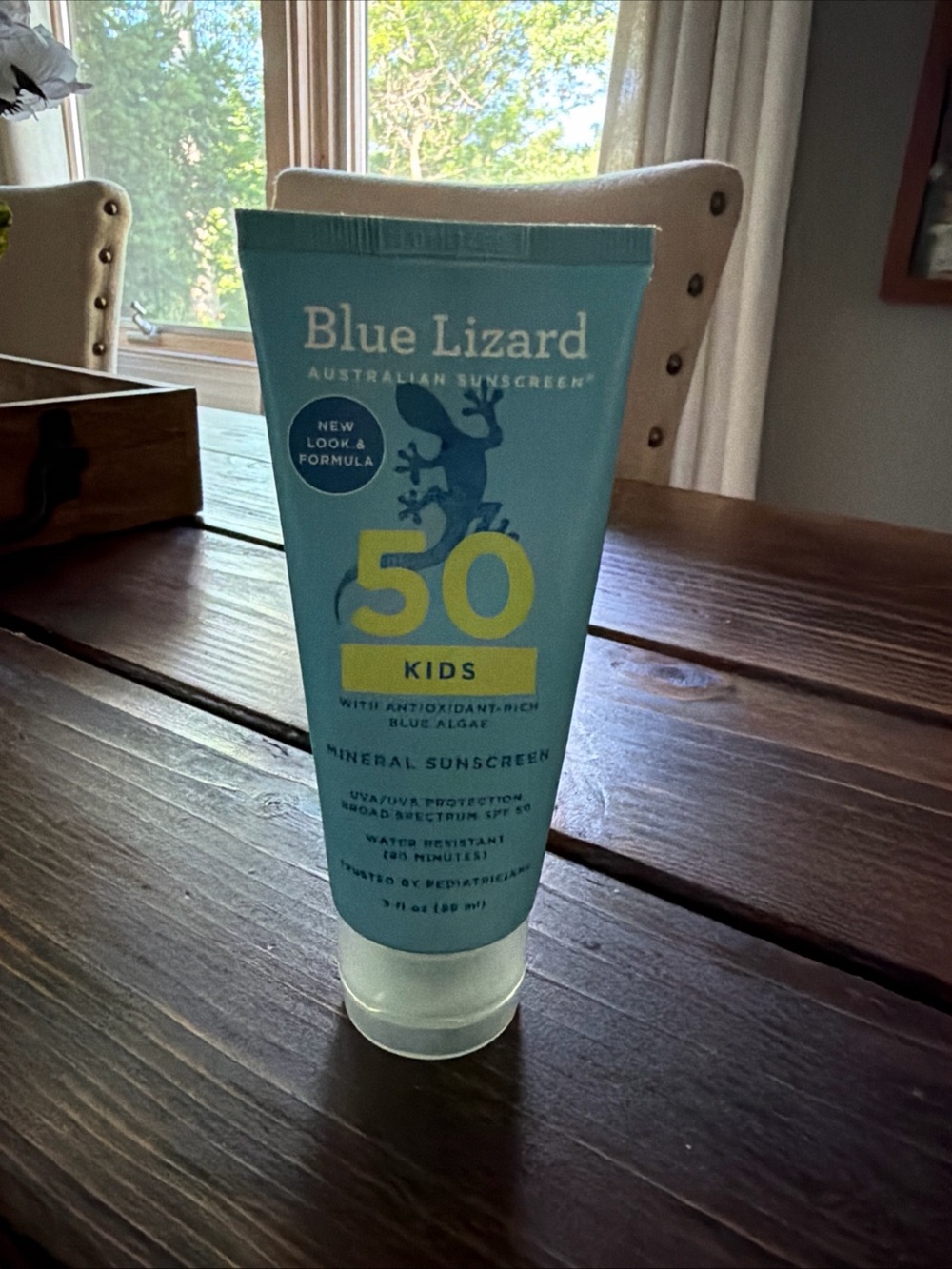 Blue Lizard Sensitive Mineral Sunscreen Kids SPF 50 3oz Water Resistant 2027